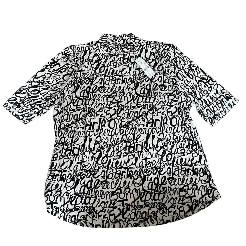 Mock neck top